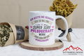 Tasse 300ml - Weiß / Pflegekraft