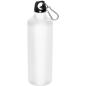 Preview: Trinkflasche aus Metall mit Karabinerhaken